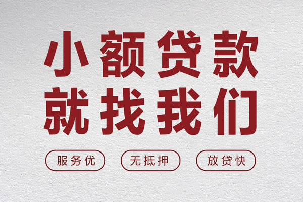 成都私借小额贷款不查征信